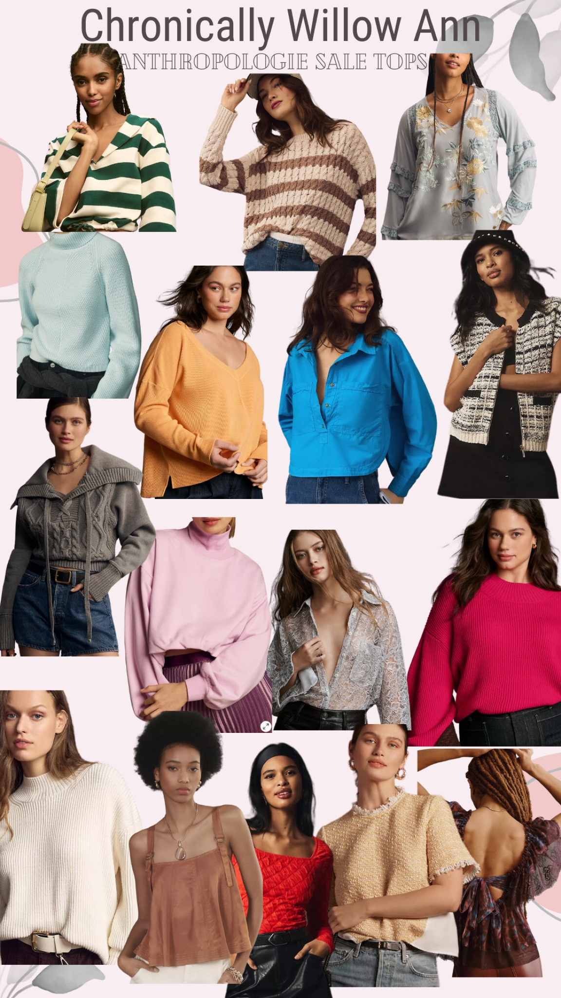 The most elegant and staple tops that are in your closet with the help of the LTK SALE get your favorite basics and something  fun. Beautifully stitched items with elegant flowers perfect for the transition into spring extra early and cold this year  

#LTKsalealert #LTKstyletip #LTKSpringSale