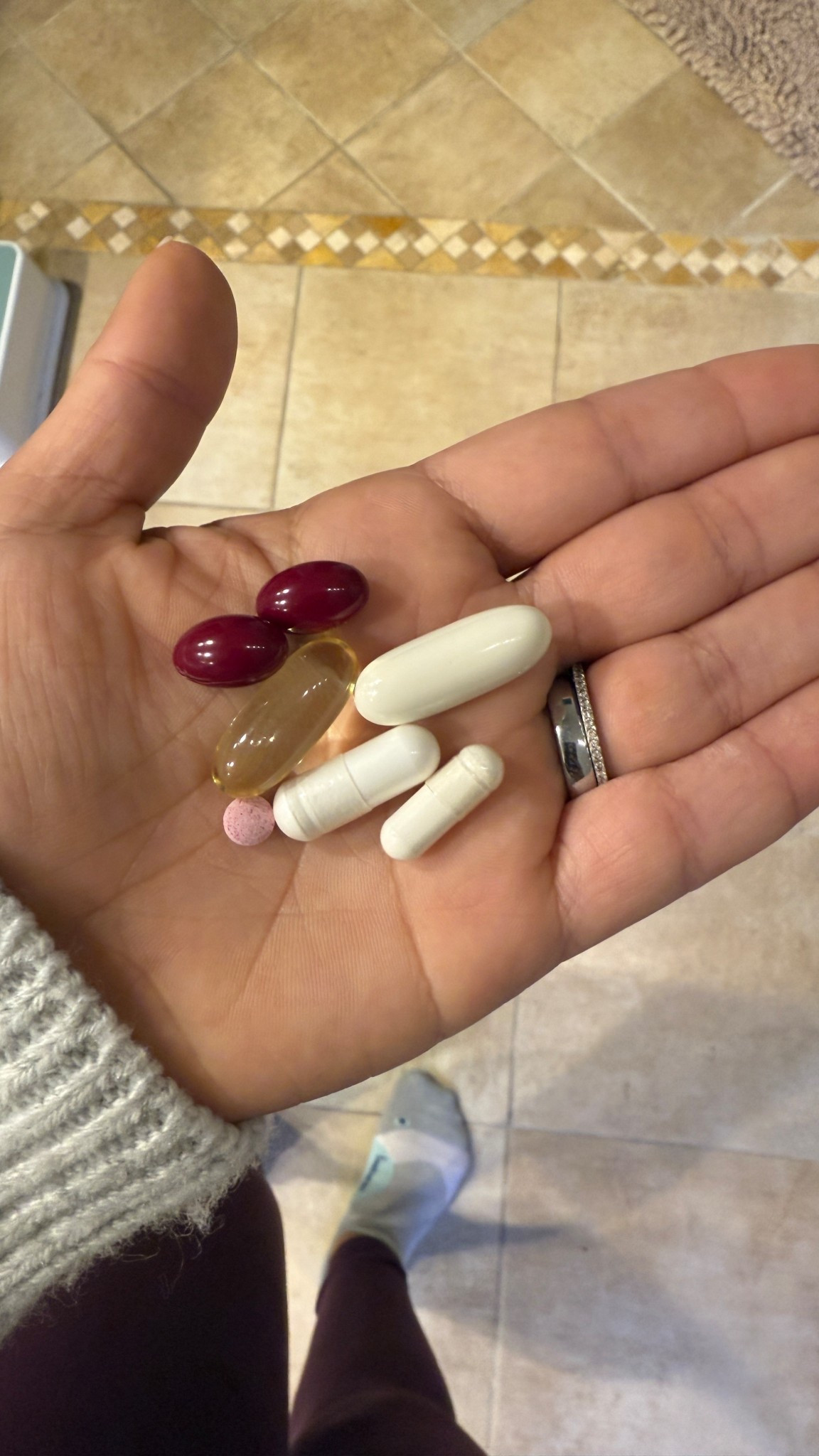 Daily vitamins 

#LTKmomlife #LTKselfcare #LTKmorningroutine