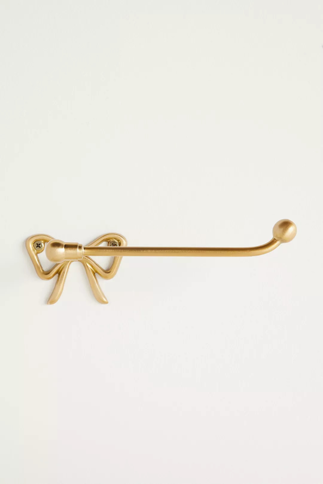 Natalia Bow Brass Toilet Paper Holder | Anthropologie (US)