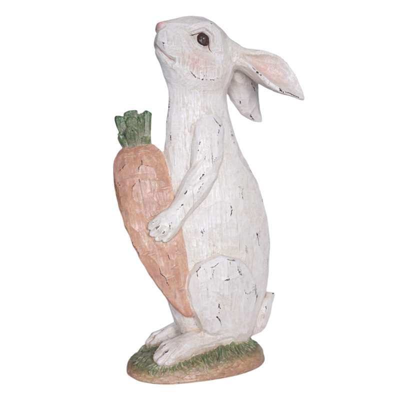 Easter Bunny with Carrot, 30" | At Home