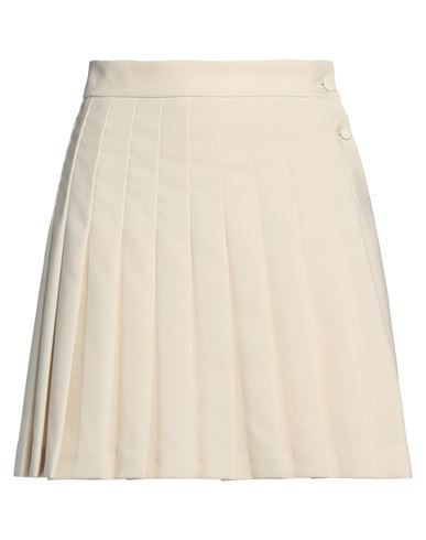 Ottod'ame Woman Mini skirt Cream Size 2 Polyester | YOOX (US)