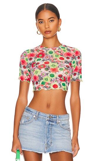 Isla Top in Summer Ditsy Bouquet | Revolve Clothing (Global)