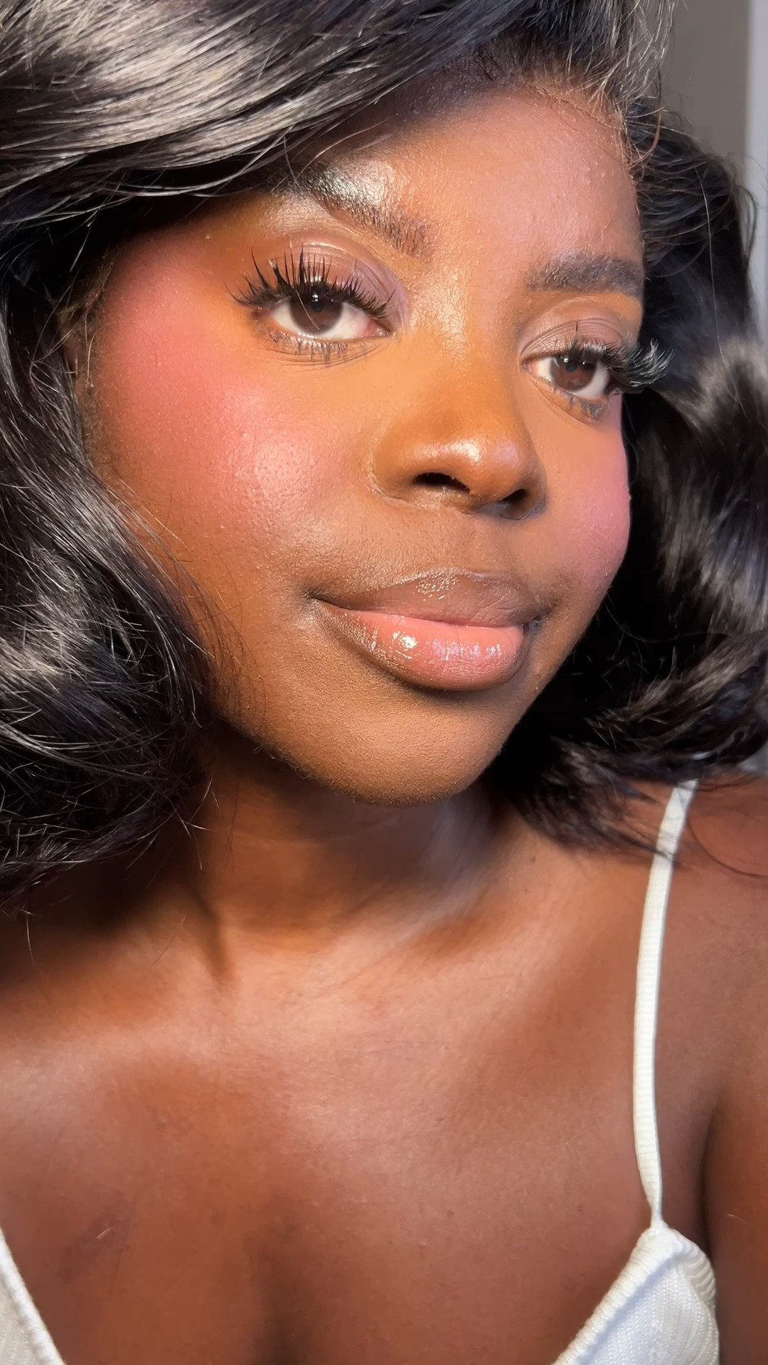 Perfect baby pink blush combo 💕