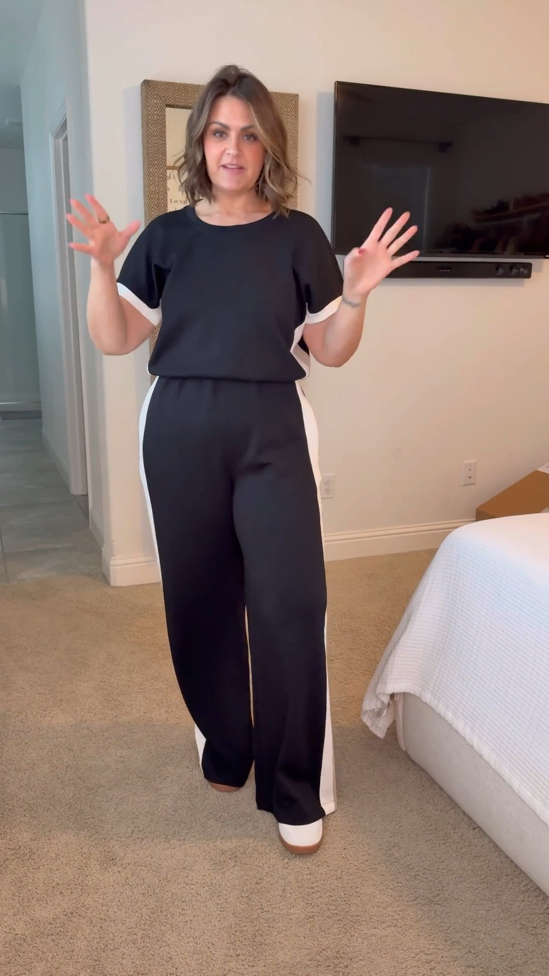 Spanx jumpsuit. Easiest outfit ever
Wearing an XL

Code CourtneyHxSpanx for 15% off first purchase + free shipping (new customers only)

@Spanx #spanxpartner
Travel outfit, mom outfit, midsize size 12, versatile clothes 



#LTKOver40 #LTKstorytime #LTKmomlife
