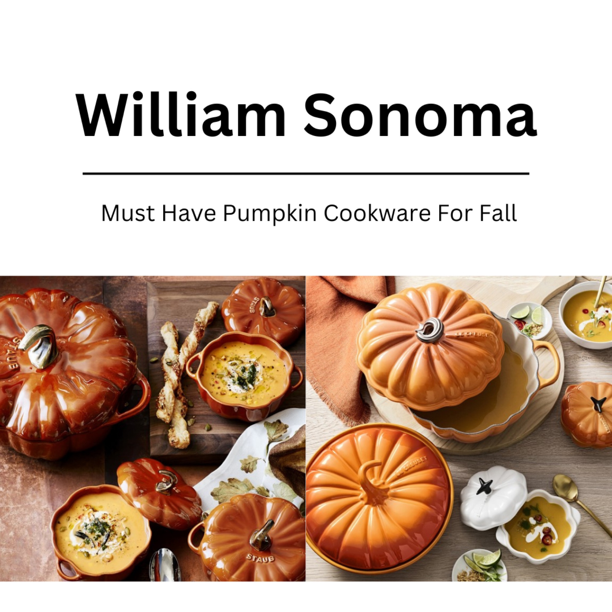 Perfect pumpkin pieces for cooking this fall! 

#LTKHome #LTKU #LTKSeasonal