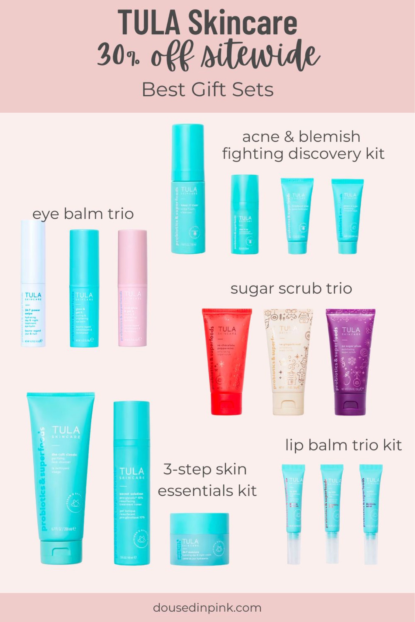 These cult favorite gift sets from Tula are 30% off today! They make the perfect stocking stuffer or break up the sets for Teacher or Secret Santa gifts!

#LTKbeauty #LTKCyberweek #LTKHoliday