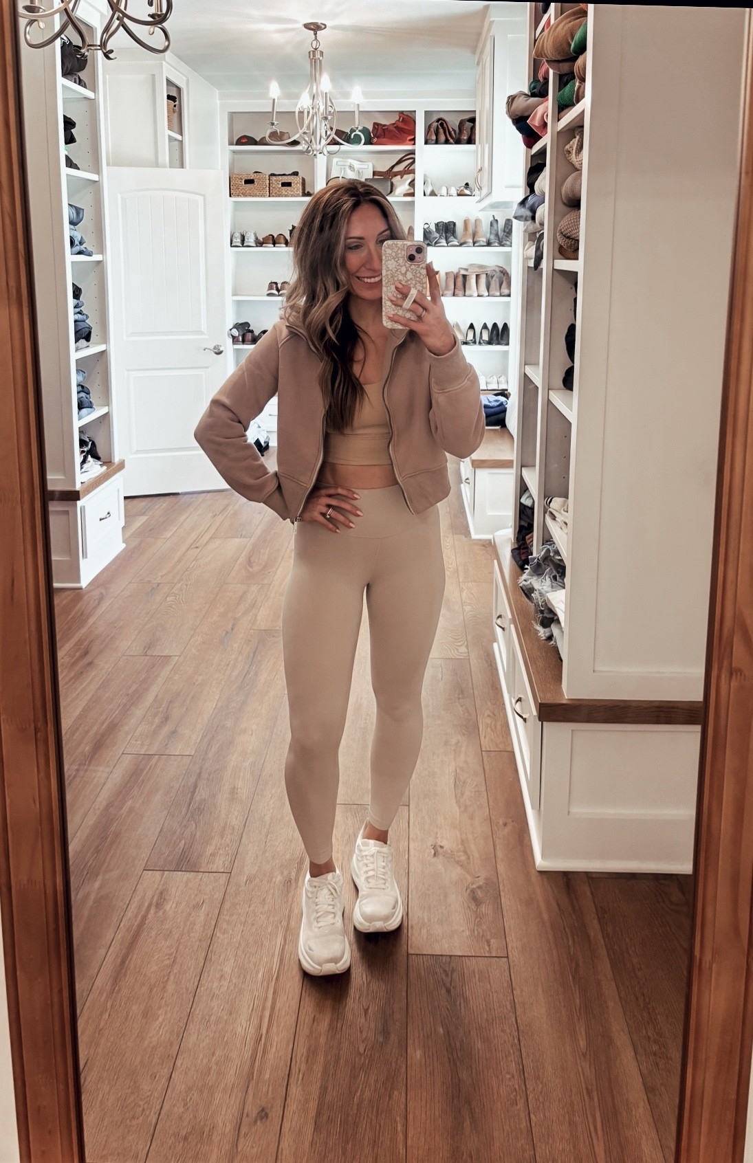 An entire Lulu look for less! This cropped zip up sweatshirt comes in so many colors and is so good!! 

Spring workout set | workout wear | active wear | buttery soft leggings | spring outfit idea | workout outfit 

#LTKfitness #LTKActive #LTKSeasonal