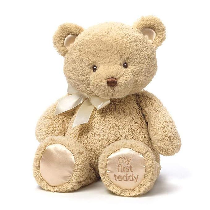 Baby GUND My 1st Teddy Bear Stuffed Animal Plush, Tan 15" | Amazon (US)