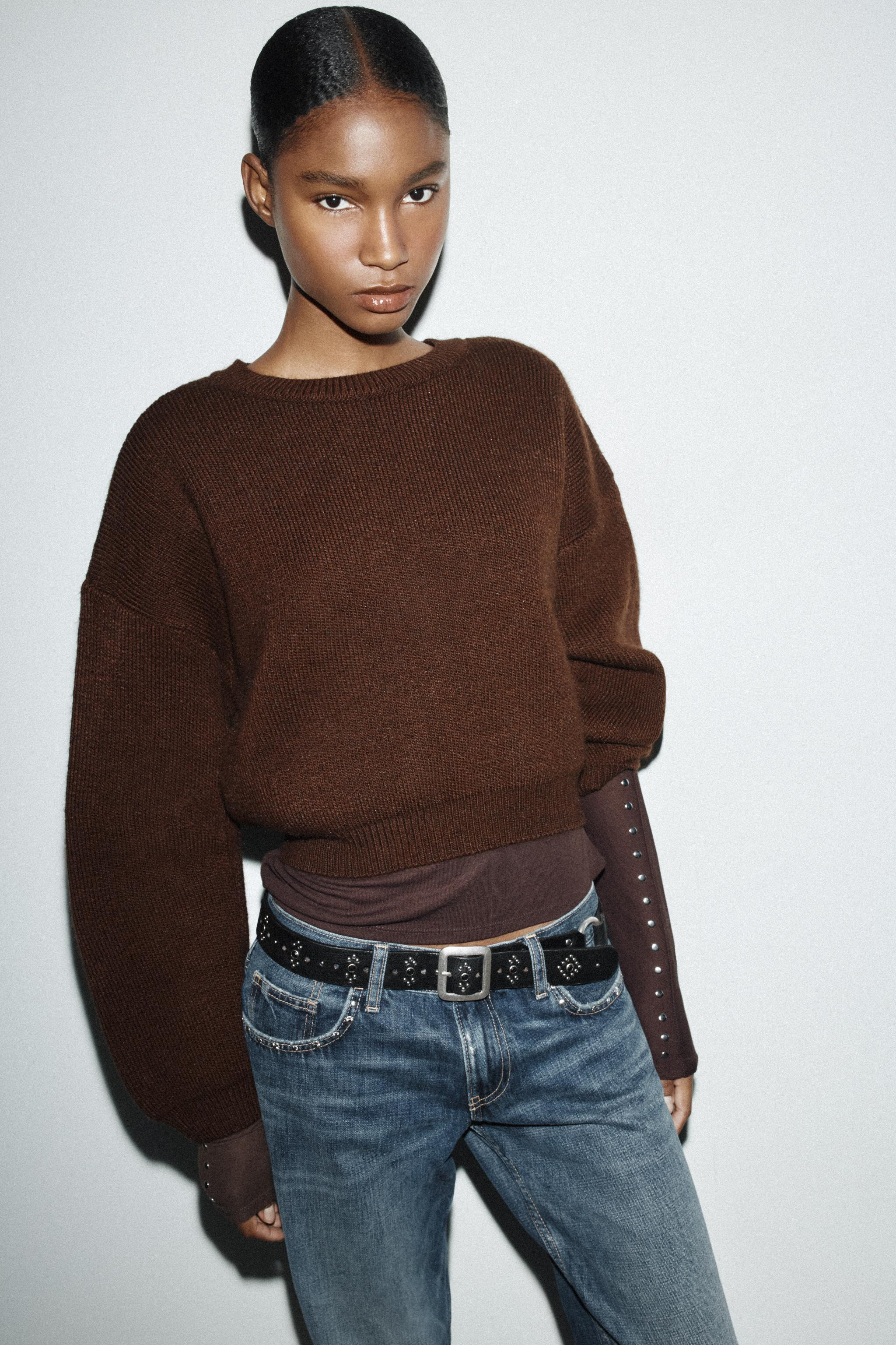 PLAIN KNIT JUMPER | Zara UK