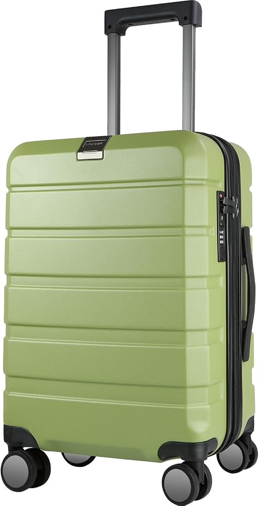 KROSER Hardside Expandable Carry On Luggage with Spinner Wheels & Built-in TSA Lock, Durable Suit... | Amazon (US)