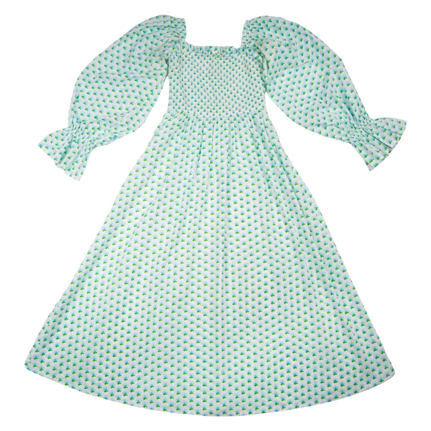 Elizabeth Dress in polka dot bloom print — Elizabeth Wilson | Elizabeth Wilson Designs