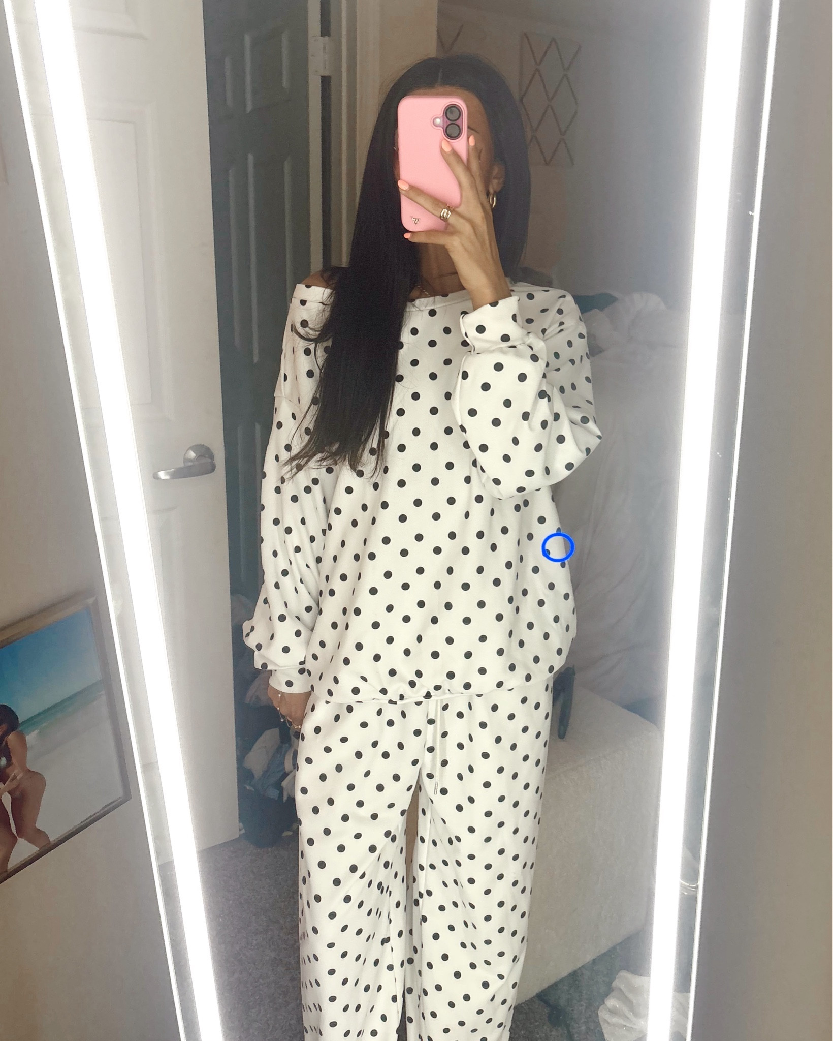 Lounge set polka-dot🔗 SHEIN find!

#LTKFindsUnder50 #LTKootd #LTKStyleTip