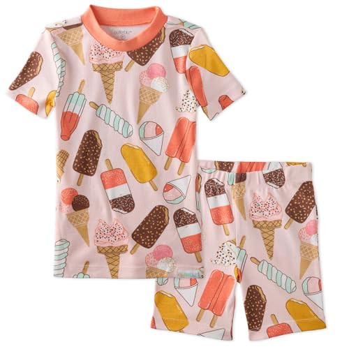 Butterblu Shade Snug-fit 2-Piece Toddler Pajamas 100% Organic Cotton Short Sleeve Top and Shorts ... | Amazon (US)