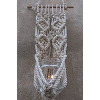 Macrame Plant Hanger Boho Hanging Planter, 100% Cotton Rope | Etsy (US)