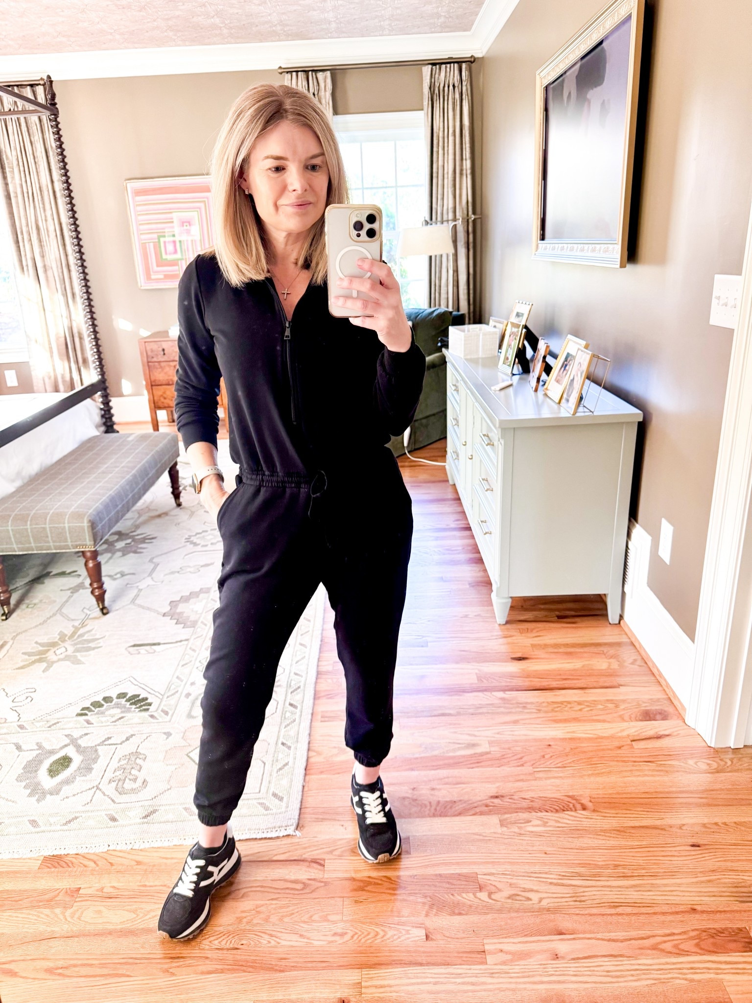 Buttery soft long sleeve jumpsuit? ✅✅

#LTKActive #LTKmomlife #LTKOver40