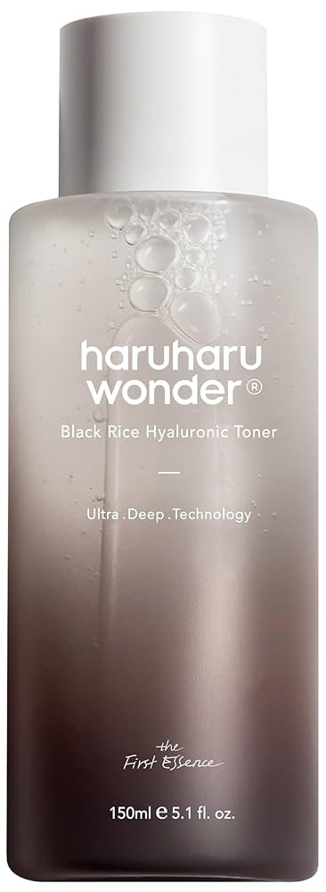 Haruharu Wonder®, Black Rice Hyaluronic Toner, 5.1 fl oz (150 ml) | Amazon (US)