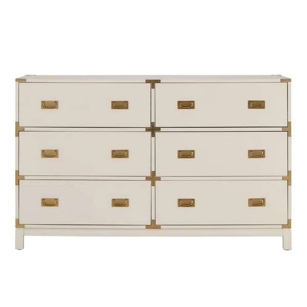 Dania 6 Drawer Double Dresser | Wayfair North America