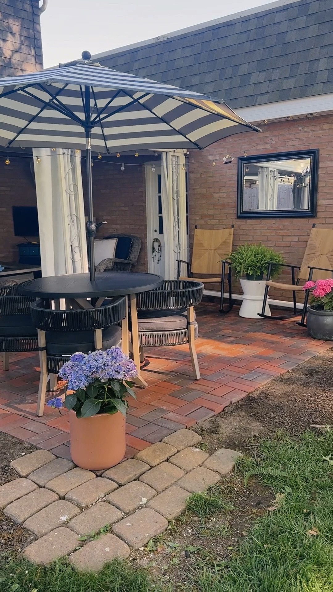 Back patio makeover using everything from Walmart. So affordable and turned out amazing! 

#LTKfindsunder50 #LTKhome #LTKSeasonal