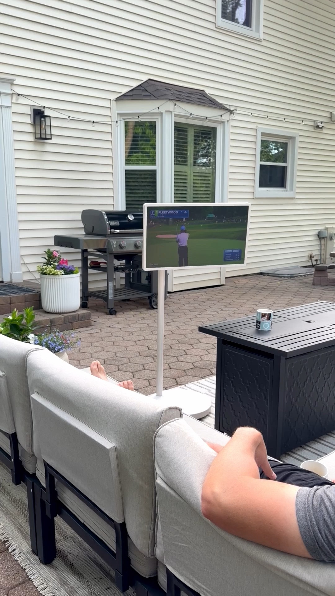 We grabbed this portable smart TV/monitor during prime day last fall and have gotten so much use out of it! I use it almost daily for my workouts, but we love to bring it outside during the warmer months to enjoy!￼

#LTKHome