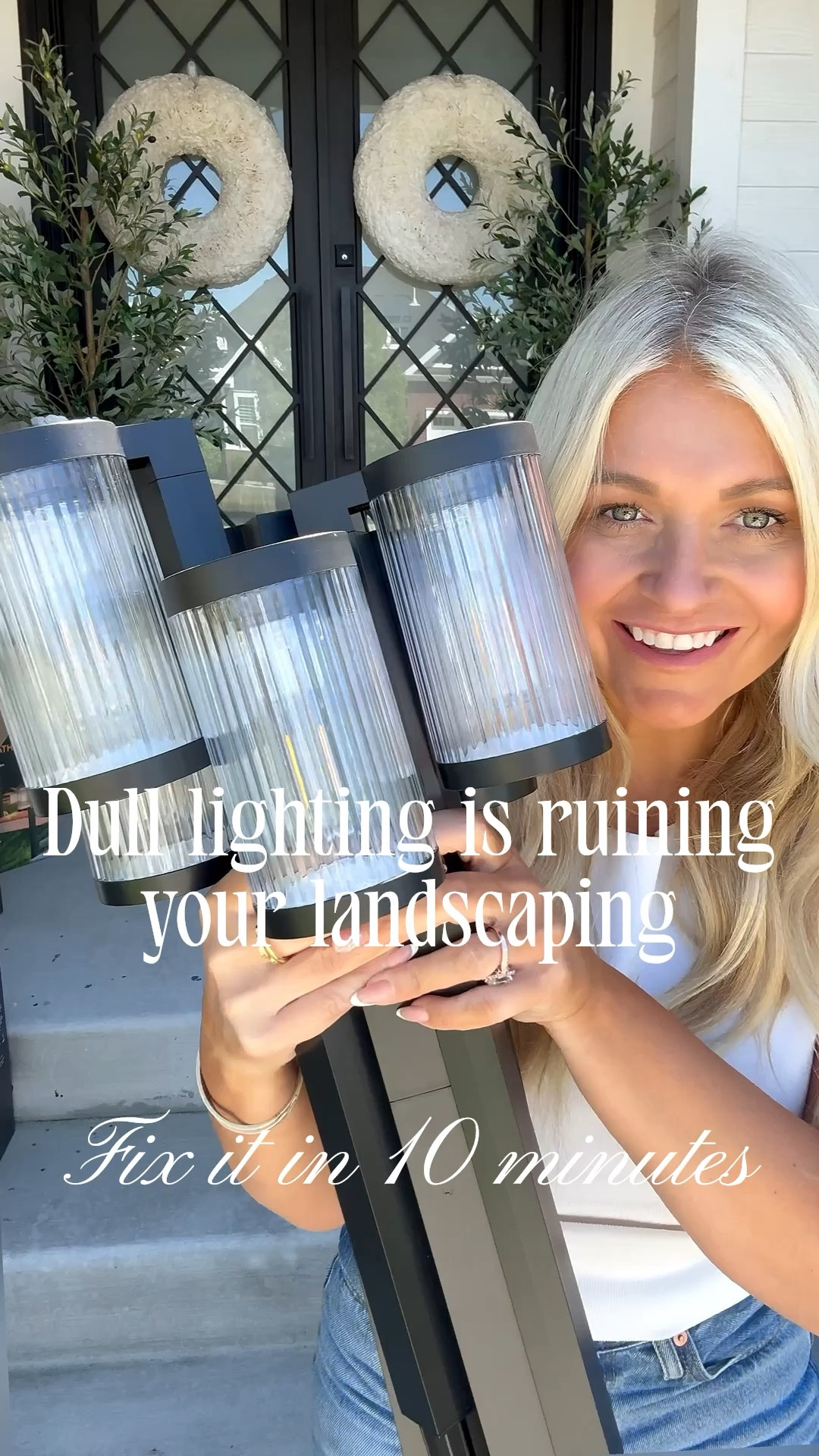 I just looked and these are actually 33% off right now too! 🤩  These solar lights changed my landscape in minutes!

#LTKParties #LTKHome #LTKFindsUnder50