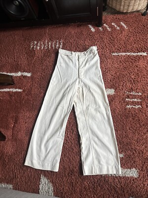 Vintage White US NAVY sailor Pants  30x29  | eBay | eBay UK