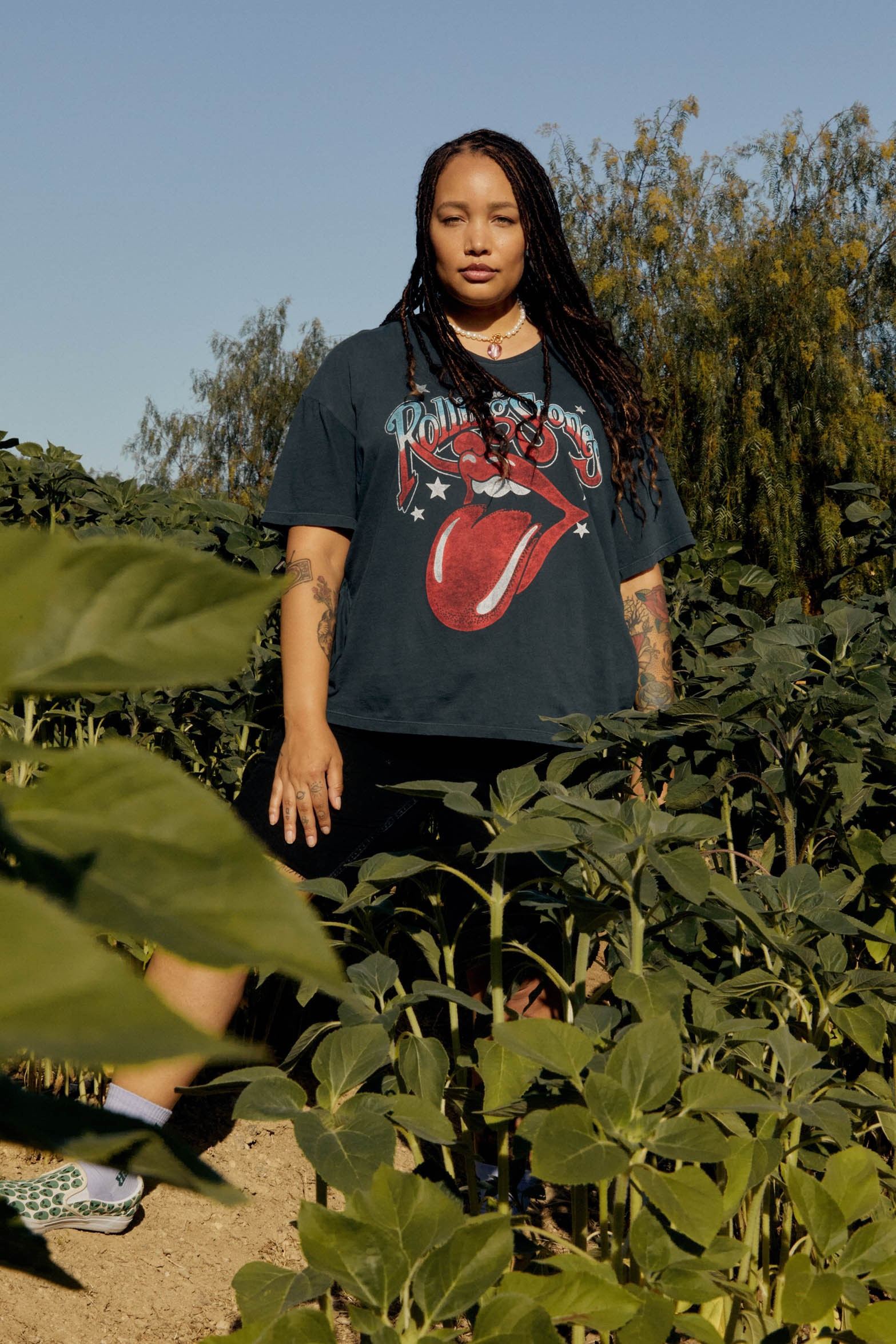 The rolling stones 1981 boyfriend tee es | Daydreamer