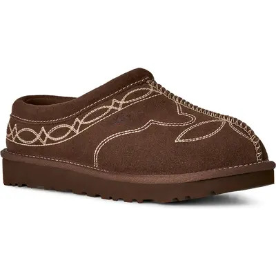 UGG(r) Tasman Western Slipper in Black at Nordstrom, Size 7 | Nordstrom