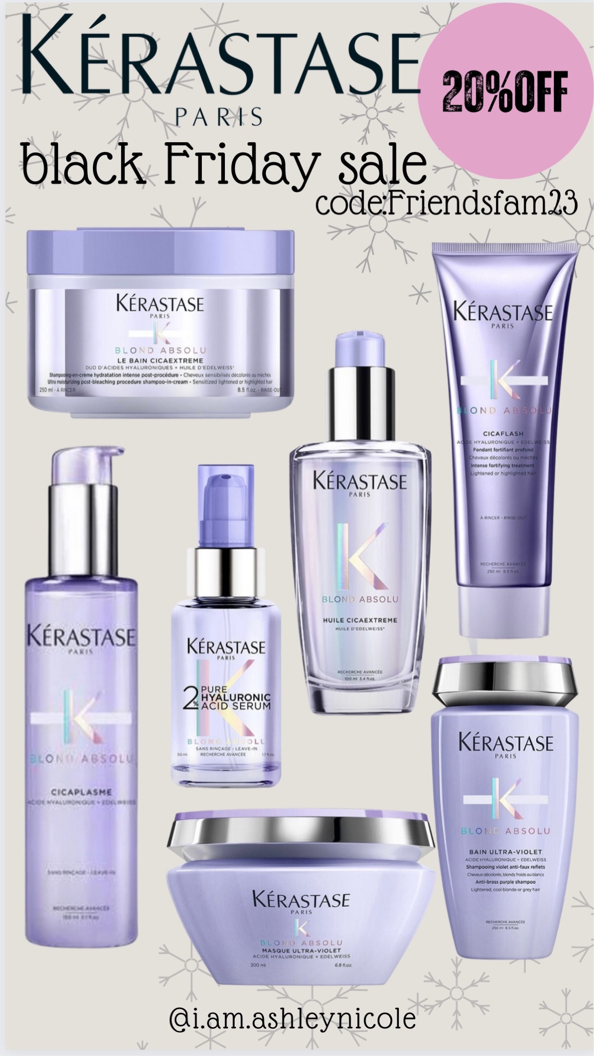 Kerastase for blondes, purple shampoo, hyaluronic acid serum hair, hair care, gift guide for her, beauty gift guide, hair mask, purple shampoo, purple conditioner 

#LTKCyberWeek #LTKHoliday #LTKGiftGuide