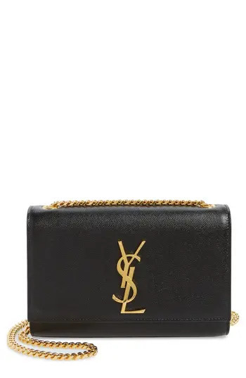 Saint Laurent Mini Cassandre Calfskin Crossbody Bag - | Nordstrom