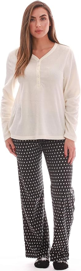 Just Love Womens Ultra-Soft Pajama Pant Set with Matching Socks | Amazon (US)