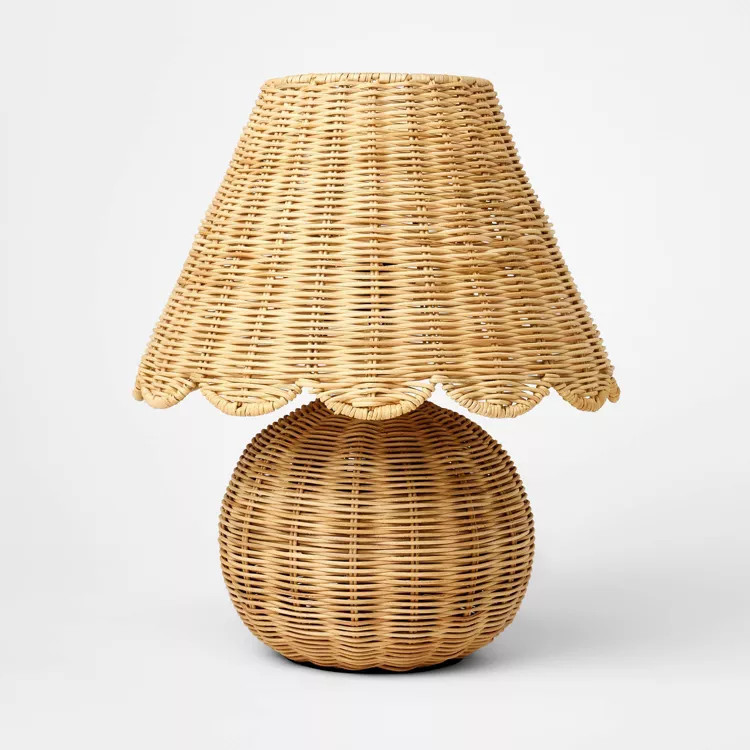 Table Lamp with Woven Base and Woven Shade - Threshold™ designed with Studio McGee | Target