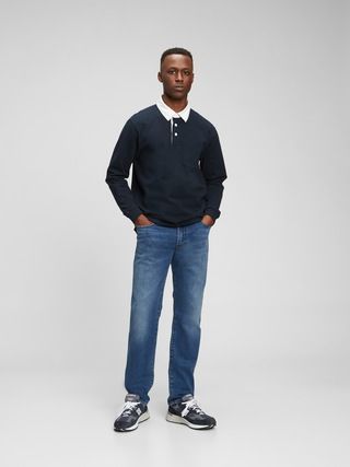 Soft Flex Straight Jeans with Washwell™ | Gap (US)