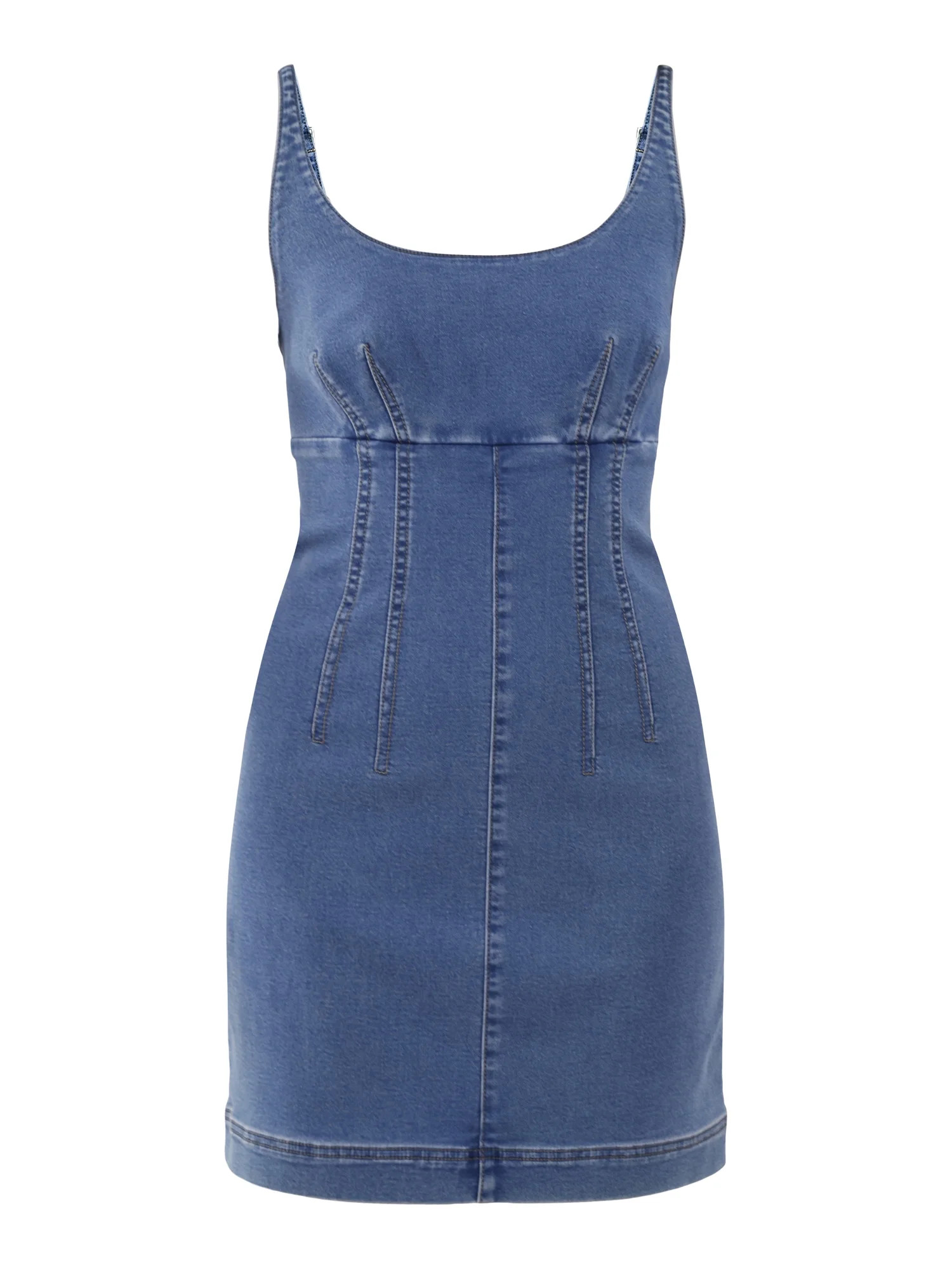 No Boundaries Denim Mini Dress, Women’s and Women's Plus | Walmart (US)