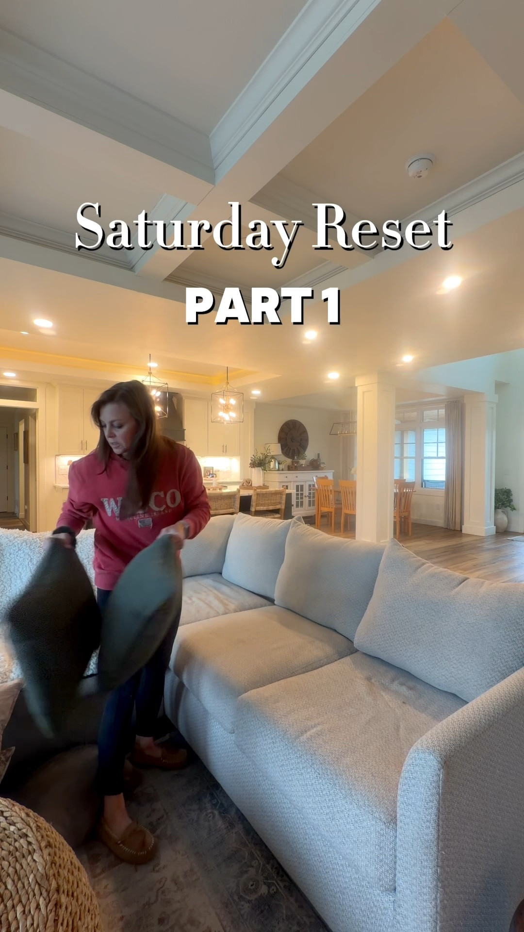 Saturday reset 🧼

Nothing fancy, just a little clean up, fresh air, and getting the space back in order. Always feels better after.

#LTKHome