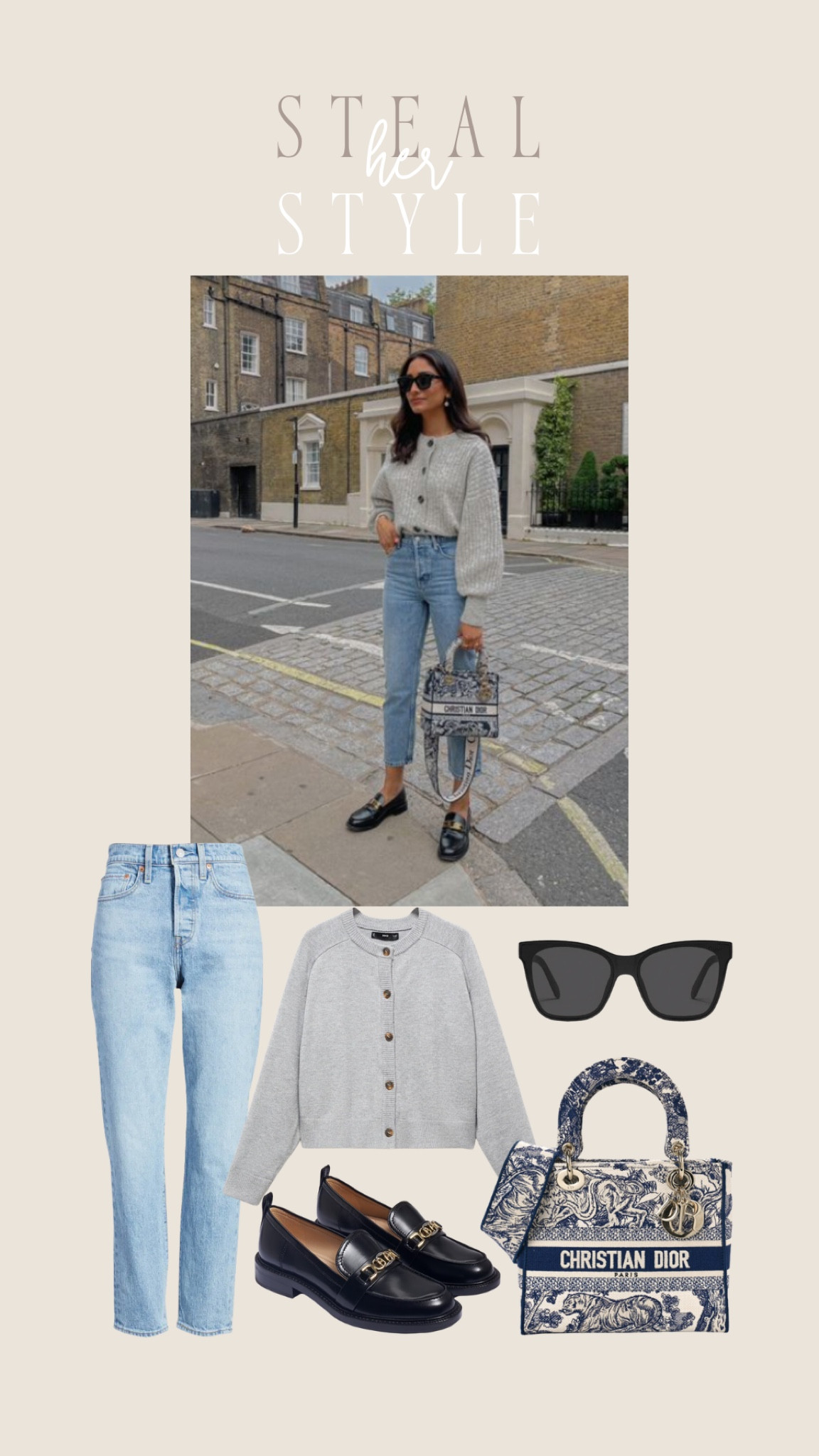 Minus the Christian Dior Lady Dior Book Bag this look can be recreated pretty easily. I’ve got some high and low price points linked below to recreate this look.

#LTKshoecrush #LTKfindsunder100 #LTKstyletip