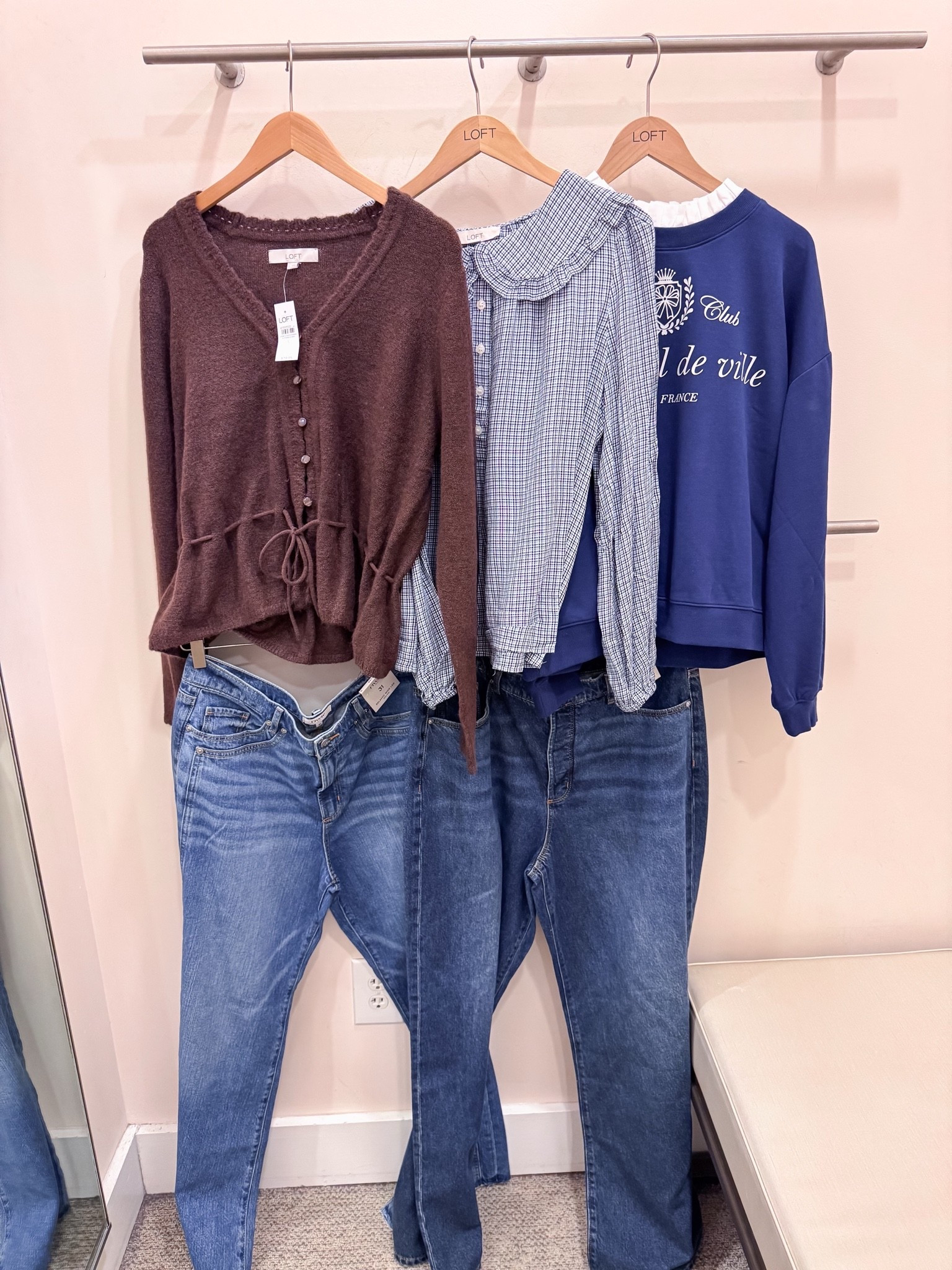 Loft try on for fall. Loft has wayyy too many cute finds right now!!

#LTKootd #LTKMidsize #LTKSeasonal