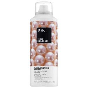 1-800-Hold-Me No-Crunch Flexible Hold Hairspray - IGK | Sephora | Sephora (US)