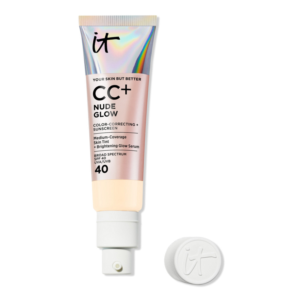 IT Cosmetics CC+ Nude Glow Lightweight Foundation + Glow Serum with SPF 40 - Fair Warm | Ulta