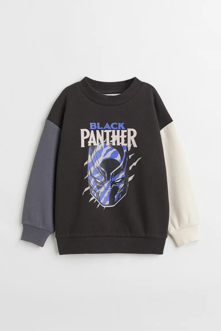 Oversized printed sweatshirt | H&M (US + CA)