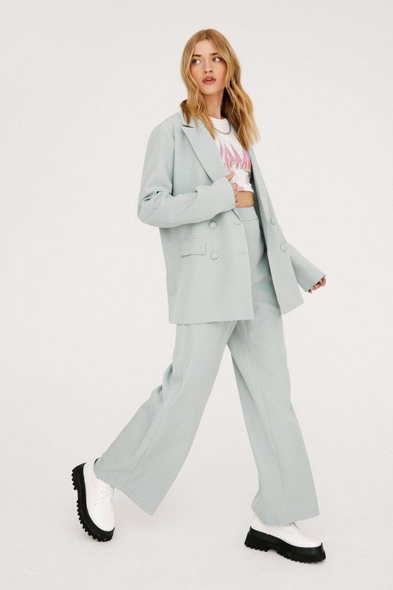 Wide Leg Suit Trousers | NastyGal (UK, IE)