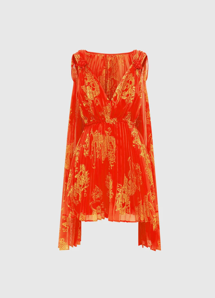 Eliana Mini Dress - Imperial Print | LEO LIN