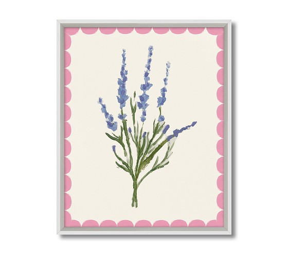 Jordan Connelly Springtime Flower Framed Wall Art (21" x 17") | Pottery Barn Kids
