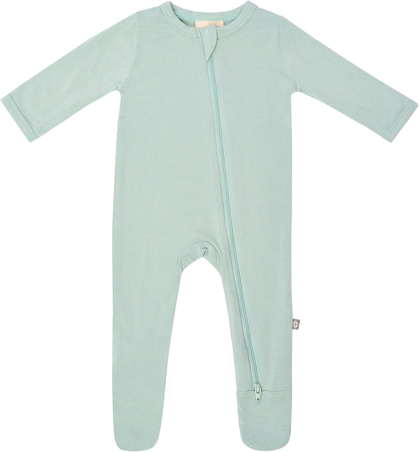 KYTE BABY Soft Bamboo Rayon Footies, Zipper Closure, 0-24 Months | Amazon (US)