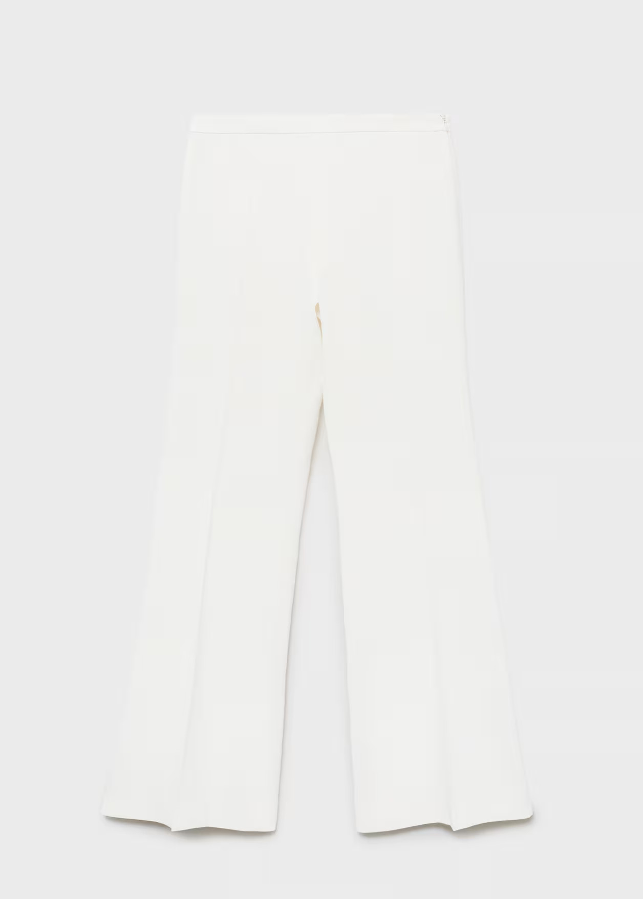 Long flared trousers | MANGO (UK)
