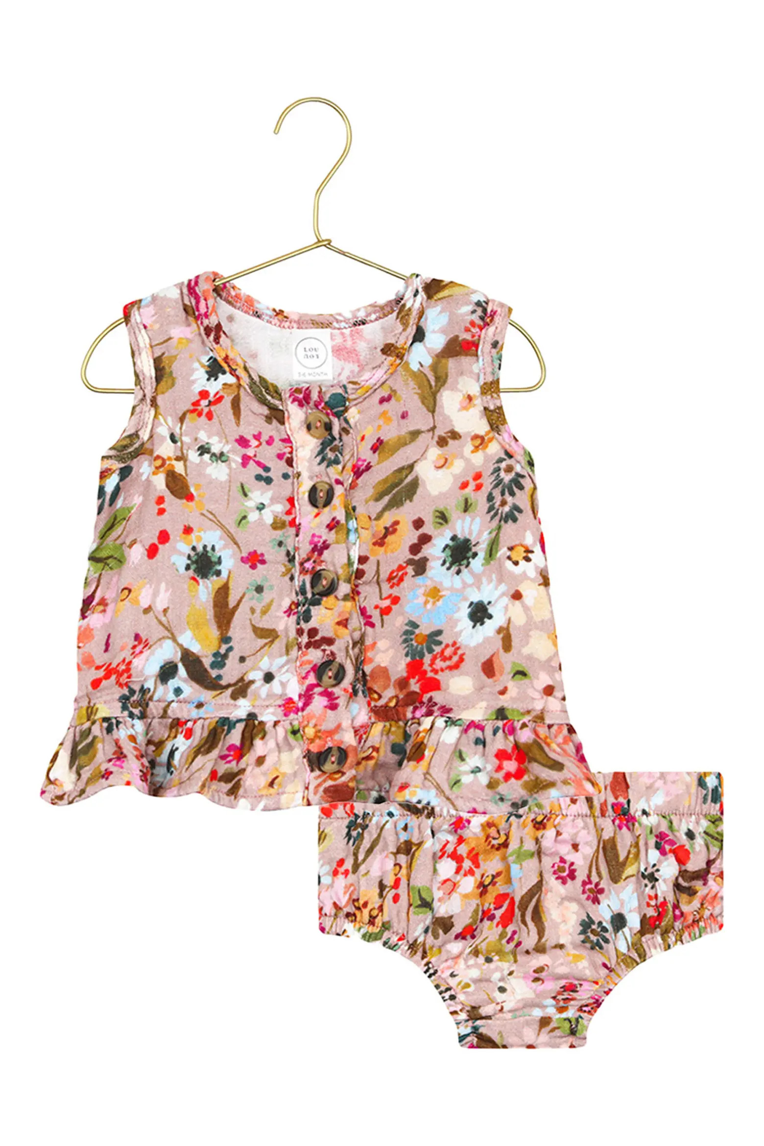 Cotton Muslin Ruffle Tank & Bloomers Set (Women) | Nordstrom | Nordstrom
