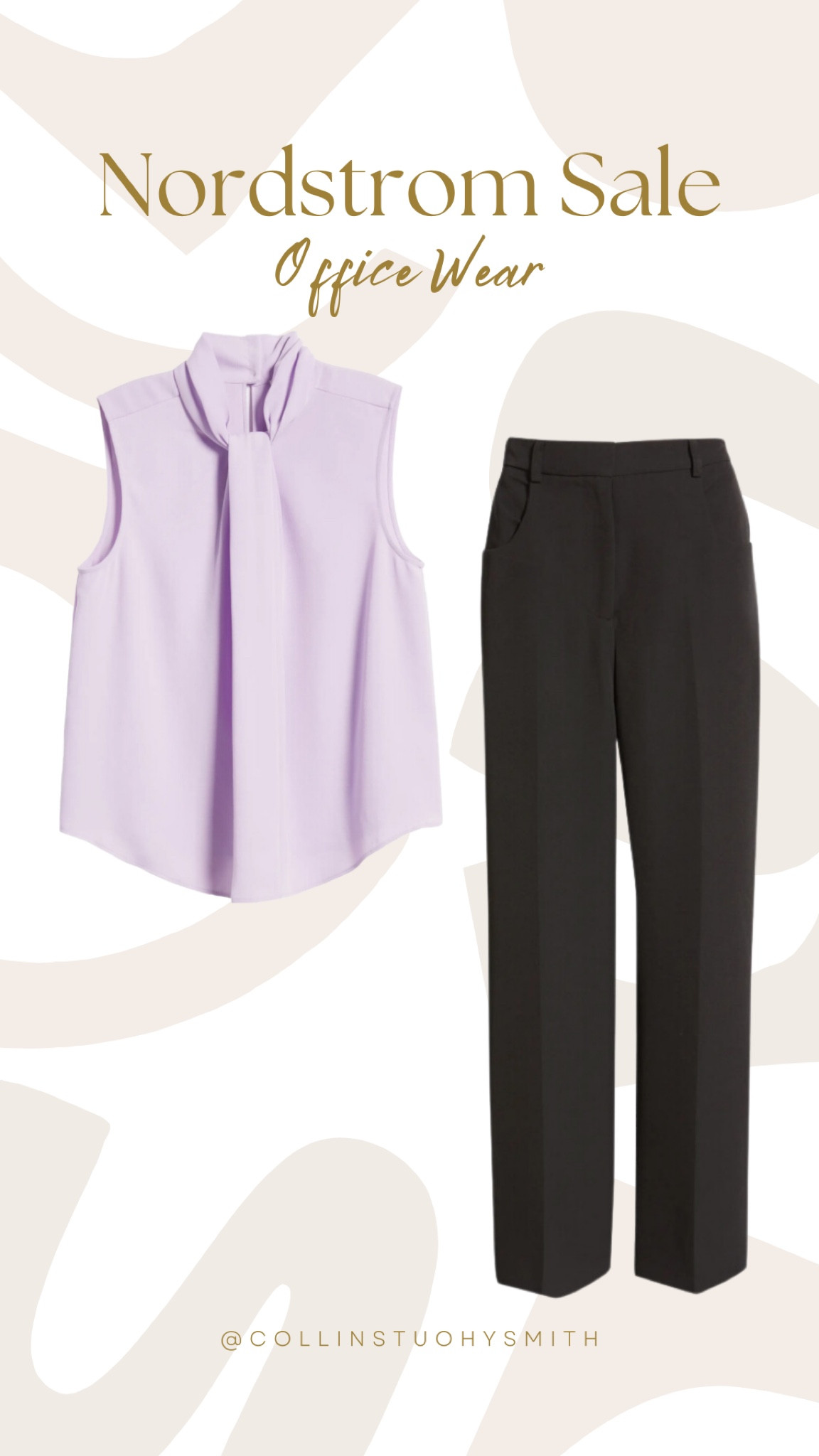 Obsessed with this top and the best quality pants from Nordstrom’s Sale!🖤

#LTKxNSale #LTKunder100 #LTKworkwear