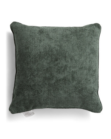 24x24 Luxe Woven Velvet Pillow | Marshalls