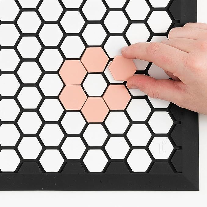 Letterfolk Doormat Tile Set - Color Tile for Customizable Mat Design - Set of 75, Cherry Blossom | Amazon (US)