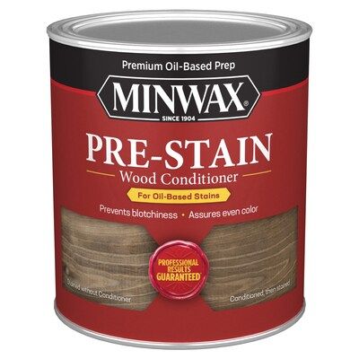 Minwax Oil-Based Pre-Stain Wood Conditioner (1-Quart) Lowes.com | Lowe's