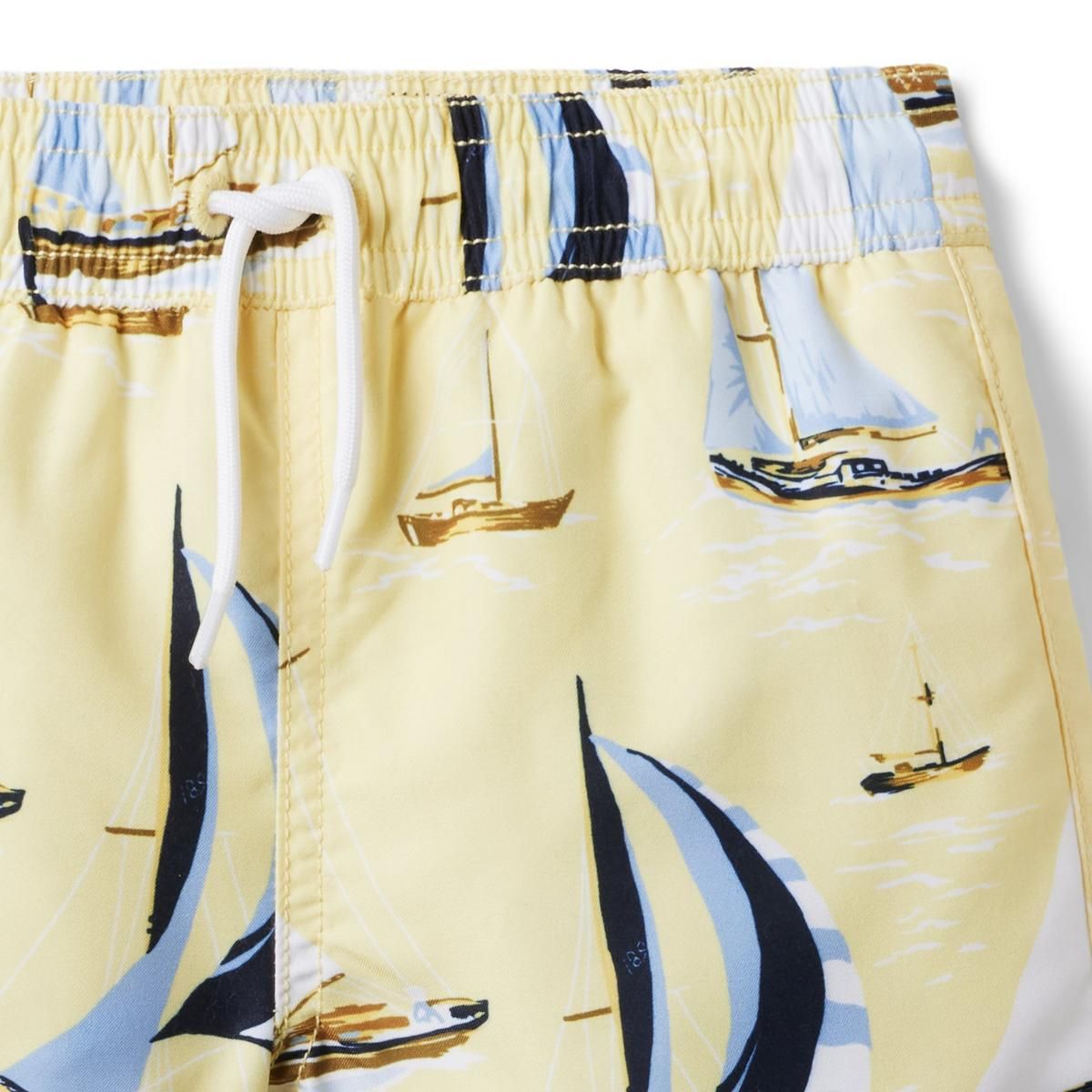 Sailboat Recycled Swim Trunk | Janie and Jack